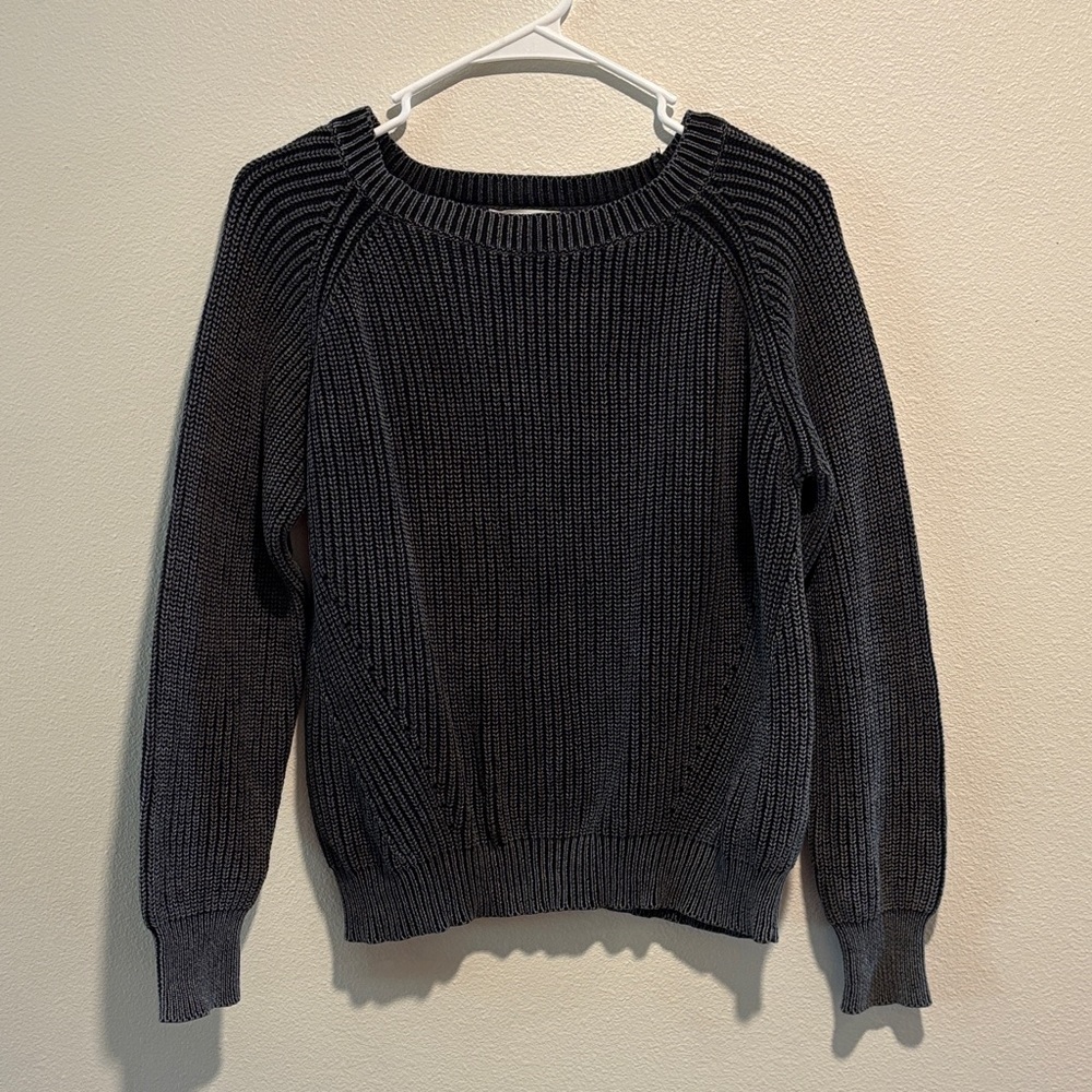 For The Republic Charcoal Gray Women's Sweater